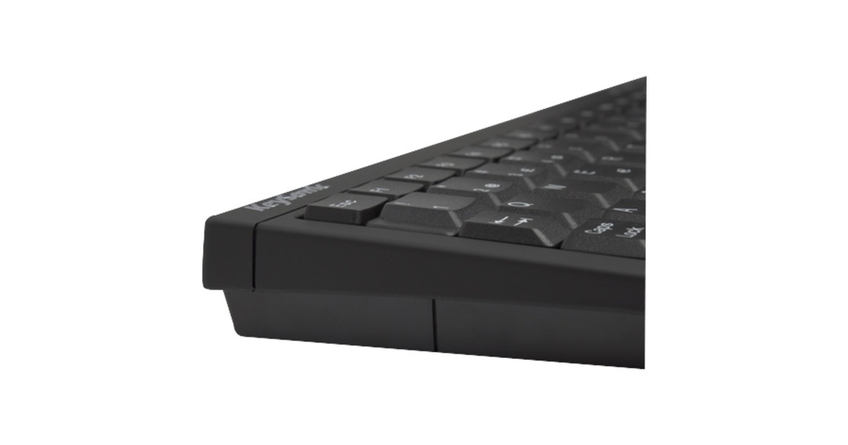 KeySonic ACK 540U Tastiera USB QWERTY Inglese US Nero Nero Mini