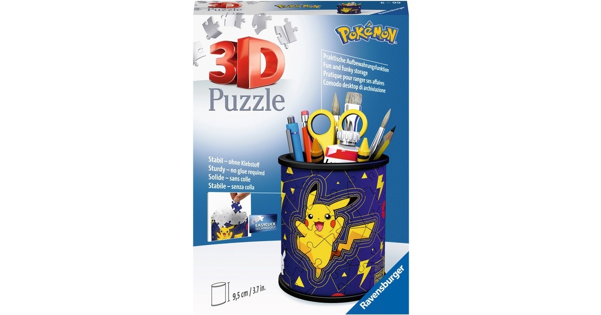 Ravensburger Puzzle Puzzle 3D 54 pz Cartoni Per Bambini da 6 +