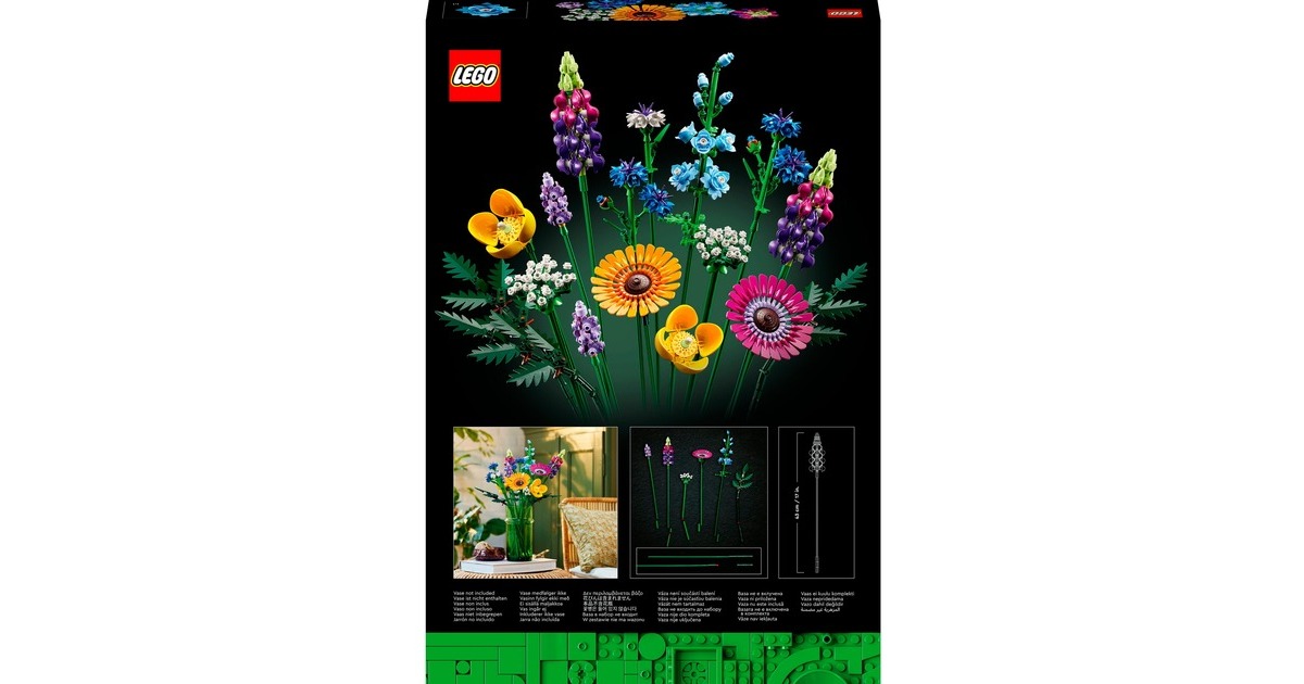 LEGO 10313 CREATOR EXPERT FIORI SELVATICI Bouquet 5702017416663