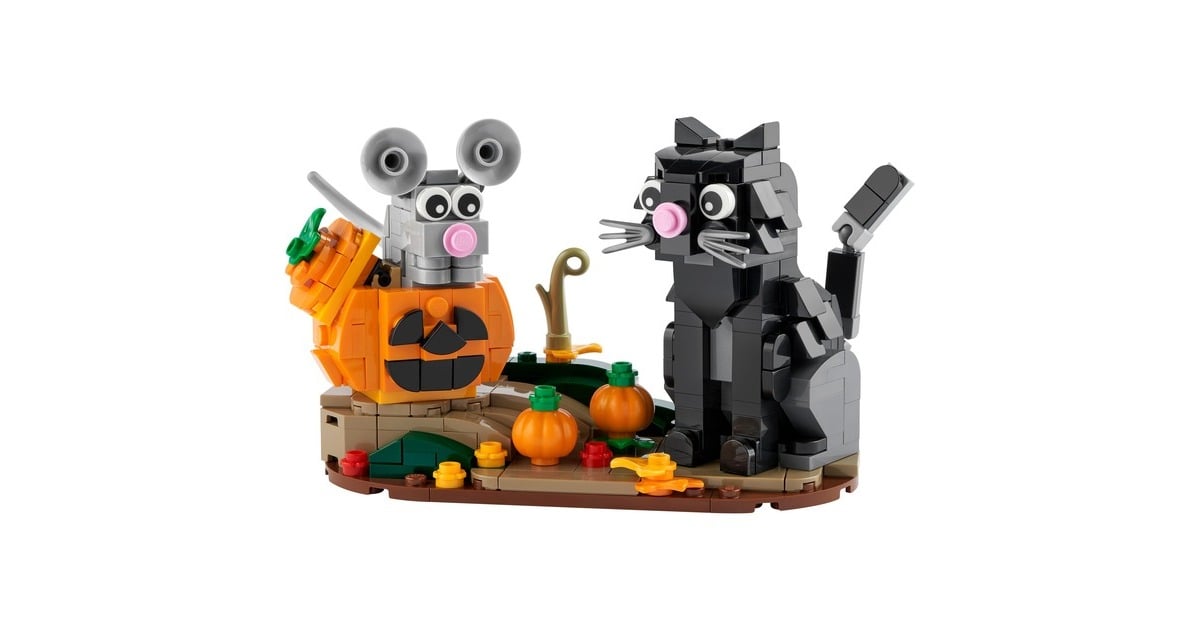 Gatto e topo di Halloween - Lego 40570. : : Prodotti per