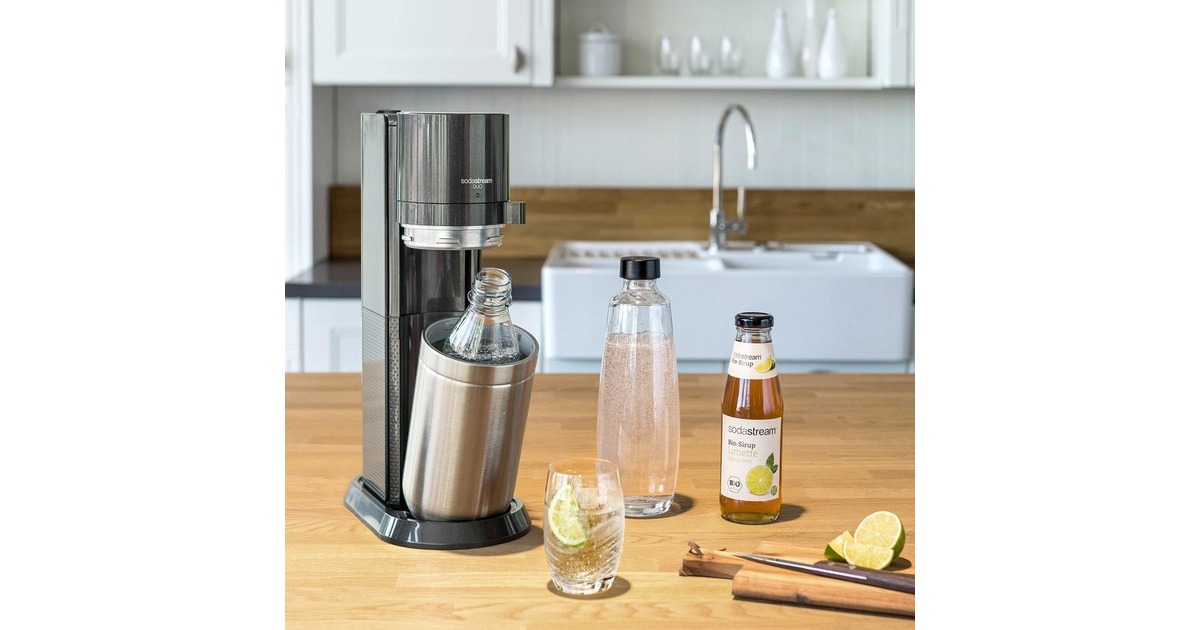 SCOPRI LE OFFERTE ONLINE SU Gasatore SodaStream DUO Nero, Acciaio  inossidabile [1016813490]