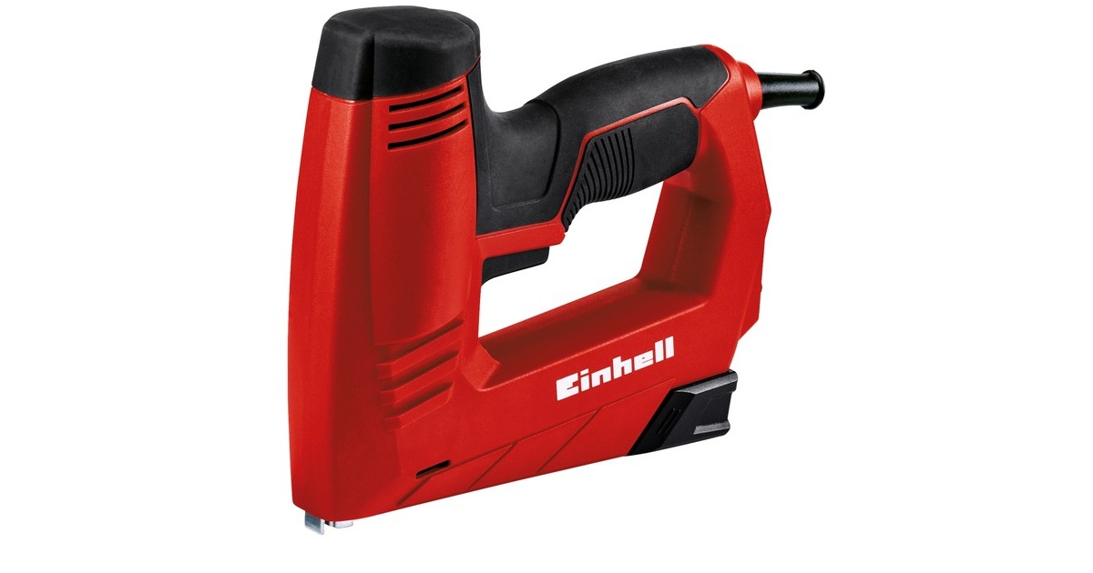 Einhell TC-EN 20 E pinzatrice elettrica Pinzatura con punti metallici  permanente rosso/Nero, Nero, Rosso, AC, 220-240 V, 50 Hz, 1,09 kg, 71 mm