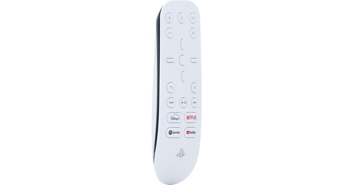 Intrattenimento interattivo di Sony Telecomando Media bianco/Nero, Console  da gioco, TV, IR Wireless, Pulsanti, Bianco