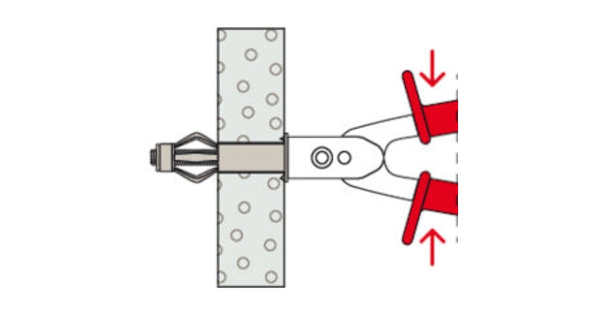 Pinza professionale HM Z 1 Fischer per tasselli HM