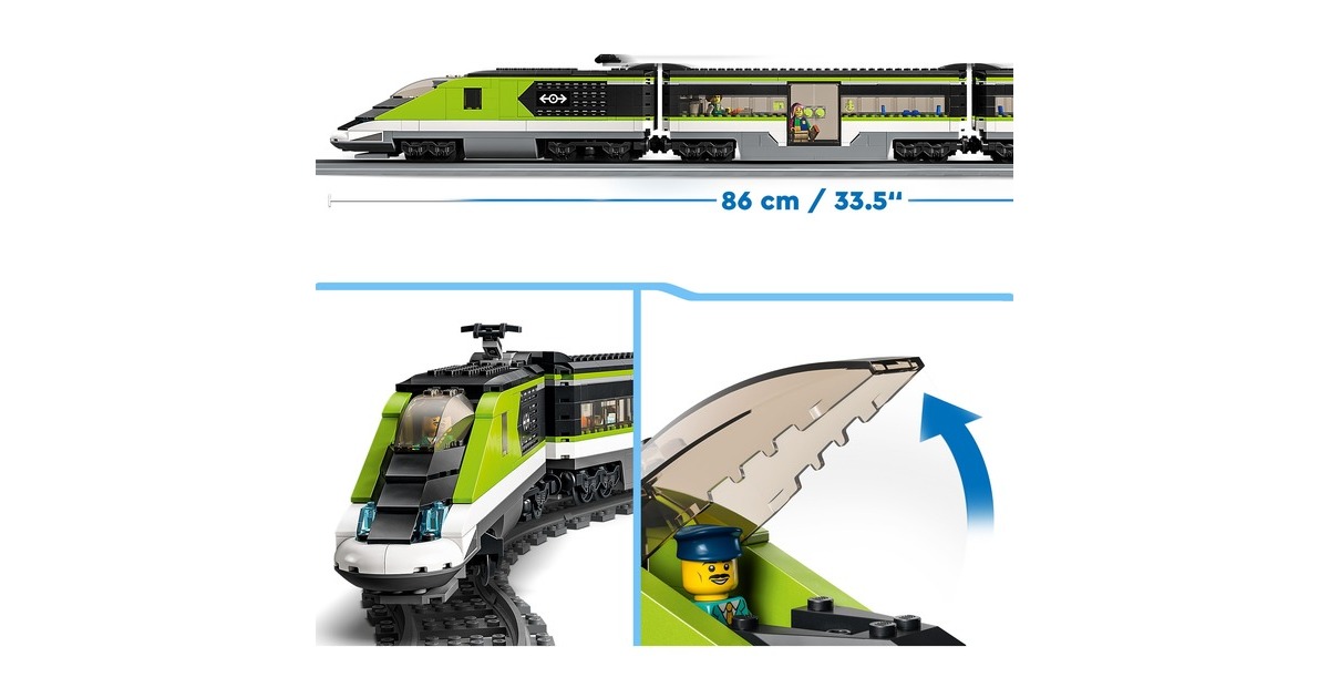 Paniate - LEGO City Treno Passeggeri Espresso