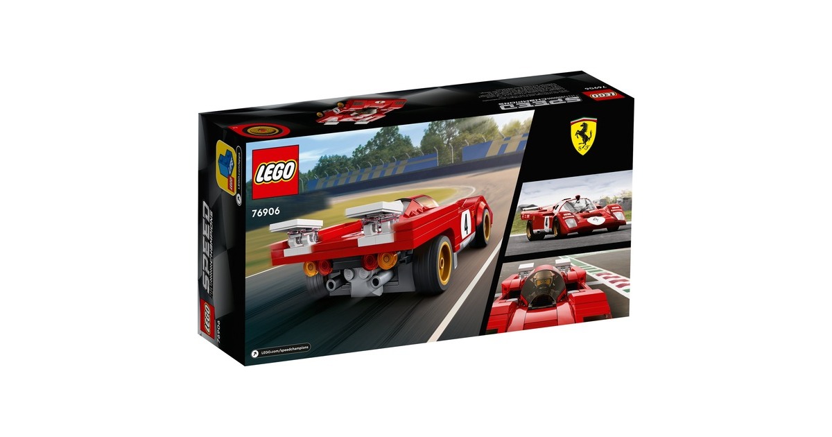 LEGO Speed Champions 1970 Ferrari 512 M, Macchina Giocattolo da