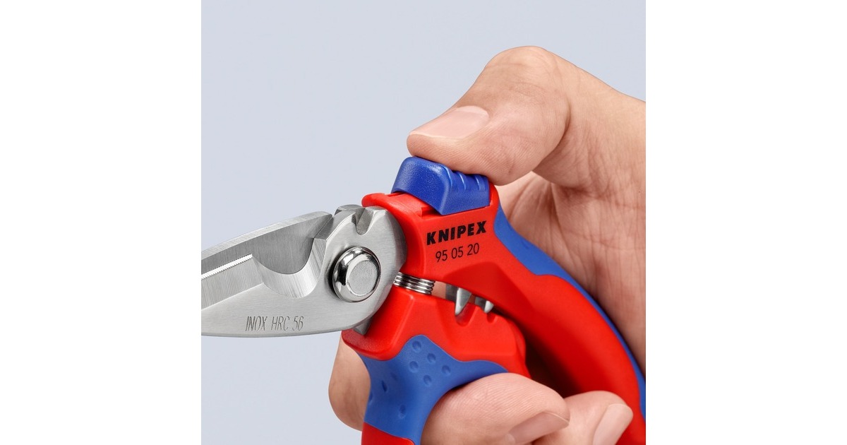 Knipex 95 05 20 SB rosso/Blu