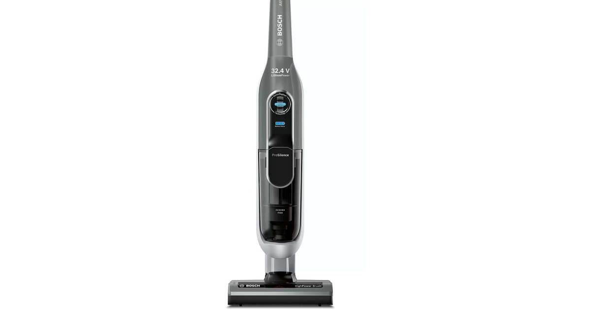 Bosch Home BBH7SIL aspirapolvere senza filo Nero, Grigio Senza