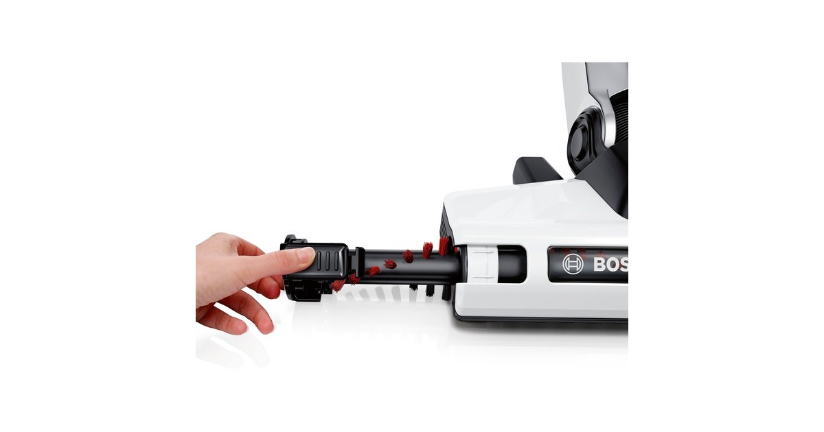 Bosch Home BCH6L2560 scopa elettrica Senza sacchetto 0,9 L Nero, Bianco  bianco, Senza sacchetto, Nero, Bianco, 0,9 L, Secco, Filtro, Tappeto,  Superfici rigide