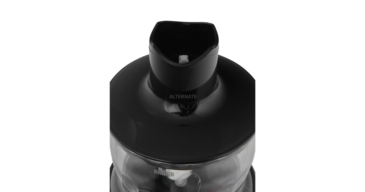 Braun MQ 30 Ciotola tritatutto per frullatore Nero, Ciotola tritatutto per  frullatore, 0,5 L, Acciaio inossidabile, Nero, MultiQuick 3 / MultiQuick 3  Vario / MultiQuick 5 / MultiQuick 5 Vario / MR5 series / MultiQuick 7