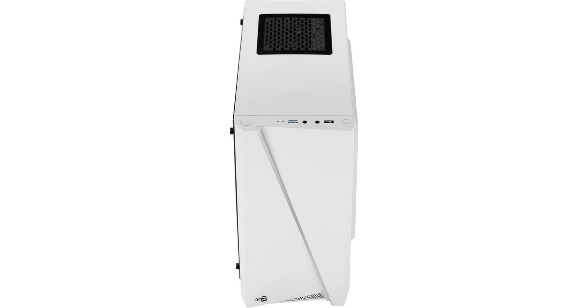 Aerocool Cylon Mini Mini Tower Bianco bianco/Nero, Mini Tower, PC, Bianco,  micro ATX, Mini-ITX, Acciaio, Blu, Verde, Rosso