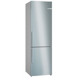 Bosch Serie 4 KGN39VIBT frigorifero con congelatore Libera installazione 363 L B Acciaio inossidabile accaio, 363 L, SN-T, 10 kg/24h, B, Compartimento zona fresca, Acciaio inossidabile