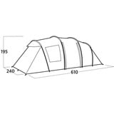 Easy Camp 120492 Leka Twin 6 verde oliva