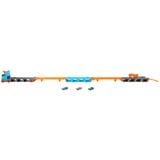 Mattel City HW Camion 2in1 Trasport+Pista blu/Orange, Set di veicoli, 4 anno/i, Plastica, Grigio, Multicolore