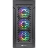 Thermaltake Versa T27 TG ARGB Midi Tower Nero Nero, Midi Tower, PC, Nero, ATX, EATX, micro ATX, Mini-ITX, SPCC, Giocare