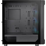 Thermaltake Versa T27 TG ARGB Midi Tower Nero Nero, Midi Tower, PC, Nero, ATX, EATX, micro ATX, Mini-ITX, SPCC, Giocare