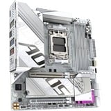 GIGABYTE B850M AORUS ELITE WIFI6E ICE argento/Bianco