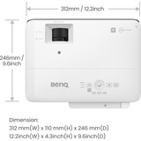 BenQ TK700 bianco/Nero