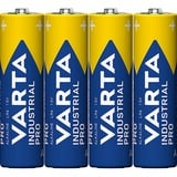 VARTA LR6 4-SP Industrial Batteria monouso Stilo AA Alcalino Batteria monouso, Stilo AA, Alcalino, 1,5 V, 4 pz, Blu