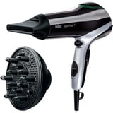 Braun Satin Hair 7 HD730 Nero/Argento