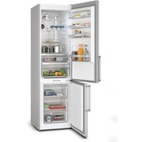 Siemens iQ500 KG39NAICT frigorifero con congelatore Libera installazione 363 L C Acciaio inossidabile accaio/grigio, 363 L, SN-T, 10 kg/24h, C, Compartimento zona fresca, Acciaio inossidabile