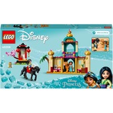 LEGO Disney L’avventura di Jasmine e Mulan Set da costruzione, 5 anno/i, Plastica, 176 pz, 413 g