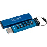 Kingston IronKey Keypad 200 256 GB blu