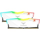 Team Group DELTA RGB memoria 16 GB 2 x 8 GB DDR4 3200 MHz bianco, 16 GB, 2 x 8 GB, DDR4, 3200 MHz, 288-pin DIMM