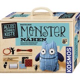 KOSMOS BASTELN Monster Nähen Kit da cucito per bambini, 8 anno/i, Multicolore