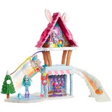 Mattel Hoppin' Ski Chalet with Bevy Bunny casa per le bambole 4 anno/i