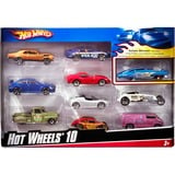 Mattel Hot Wheels 10 veicoli assortiti Modello di auto, 3 anno/i, Multicolore