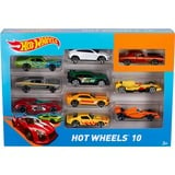 Mattel Hot Wheels 10 veicoli assortiti Modello di auto, 3 anno/i, Multicolore