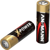 Ansmann X-Power Mignon AA Batteria monouso Alcalino Batteria monouso, Alcalino, 1,5 V, 4 pz, Nero, Oro, 50,5 mm