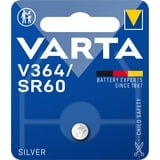 VARTA -V364 Batterie per uso domestico Batteria monouso, SR60, Ossido d'argento (S), 1,55 V, 1 pz, 20 mAh