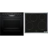 Bosch HEG578BB4 Nero/in acciaio inox