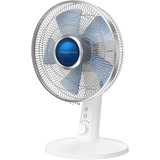 Rowenta Turbo Silence Extreme+ VU2730 Bianco bianco/Blu, Ventilatore domestico con pale, Bianco, Tavolo, 30 cm, 2700 m³/h, 120°