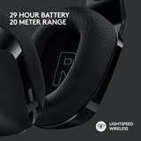 Logitech G733 Cuffia Padiglione auricolare Nero Nero, Cuffia, Padiglione auricolare, Giocare, Nero, Stereofonico, Manopola