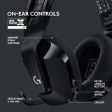 Logitech G733 Cuffia Padiglione auricolare Nero Nero, Cuffia, Padiglione auricolare, Giocare, Nero, Stereofonico, Manopola