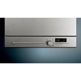 Siemens iQ300 SK26E822EU lavastoviglie Superficie piana 6 coperti F accaio, Superficie piana, Compatta, Acciaio inossidabile, Acciaio inossidabile, Pulsanti, Manopola, 1,75 m