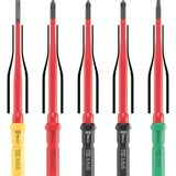 Wera VDE 17 extra slim 1 Tool Finder, 05006612001 rosso/Giallo