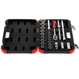 GEDORE R69003024 bussola e set di bussole rosso/Nero, 85 mm