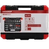 GEDORE R69003024 bussola e set di bussole rosso/Nero, 85 mm