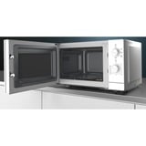 Siemens iQ300 FF020LMW0 forno a microonde Superficie piana Solo microonde 20 L 800 W Bianco bianco, Superficie piana, Solo microonde, 20 L, 800 W, Manopola, Bianco