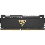 Patriot Viper Steel PVSR48G320C8 memoria 8 GB 1 x 8 GB DDR4 3200 MHz Nero, 8 GB, 1 x 8 GB, DDR4, 3200 MHz, 288-pin DIMM