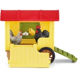 Schleich Farm World Mobile Chicken Coop Fattoria, 3 anno/i, Multicolore