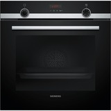 Siemens iQ300 HR574ABRO 71 L A Nero Nero/in acciaio inox, Media, Forno elettrico, 71 L, 71 L, 50 - 275 °C, Idrolitico + pirolitico