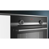 Siemens iQ300 HR574ABRO 71 L A Nero Nero/in acciaio inox, Media, Forno elettrico, 71 L, 71 L, 50 - 275 °C, Idrolitico + pirolitico