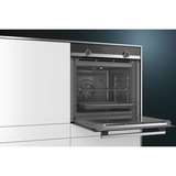 Siemens iQ300 HR574ABRO 71 L A Nero Nero/in acciaio inox, Media, Forno elettrico, 71 L, 71 L, 50 - 275 °C, Idrolitico + pirolitico