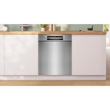 Bosch SMU4EAS24E argento/in acciaio inox