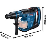 Bosch BITURBO GBH 18V-40 C Professional, 0611917100 blu/Nero